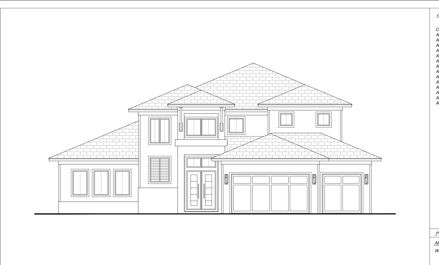 Architectural Rendering